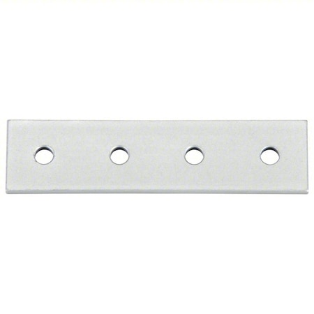Fath JoiningPlate, Alum, Gry, 13/64in, 11/2in 093EVA38152