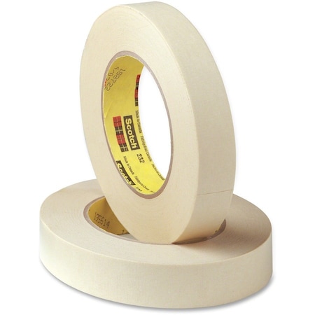 Scotch Tape, Masking, 1"x60 yd, OfWht 2321