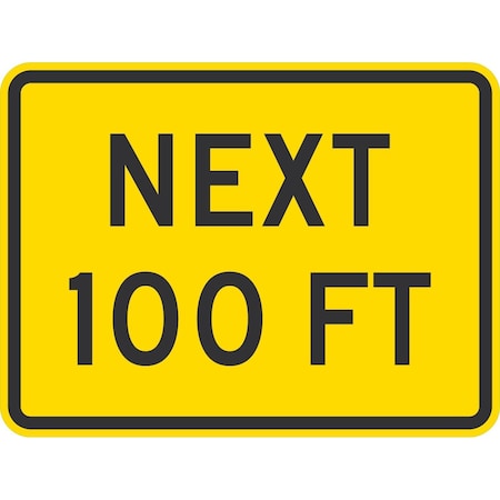 Lyle Next 100 Ft, 24x18, Diamond Grade, Yellow G-11737-DG_24x18