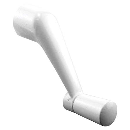 Prime-Line Prime-Line Painted White Zinc Swivel Operator Crank Handle For Universal H 3712