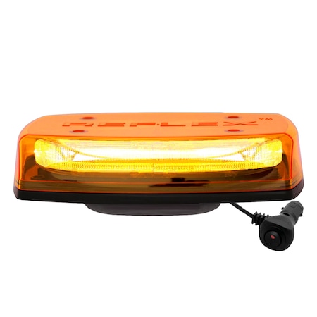 Code 3 Reflex LED Minibar, 11", Vac Mount, Amber C5550AA-VM