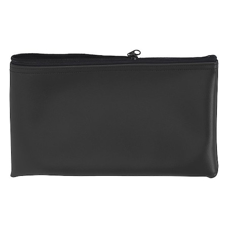 Controltek DepositBag, Black, Vinyl, 1inH, 6inW CNK530976