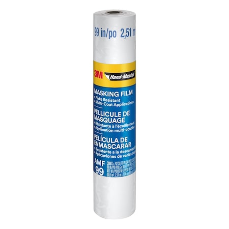 3M Tapes Iatd Masking Film, AMF99, 99 In x 90 Ft AMF99