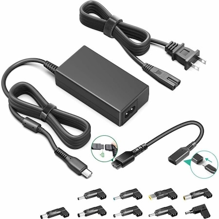 Battery Technology UNIVERSAL AC ADAPTER FOR 65W USB TYPE C 65WUSBC-UNI-BTI