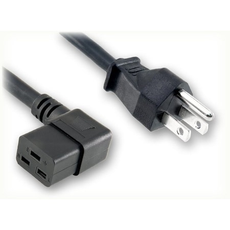 Quail Electronics 8'2 in. 14/3 SJT B N 5-15P TO C19R 5054.098