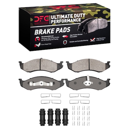 Dfc Ultimate Duty, Disc Brake Pad Set,  1400-0477-01
