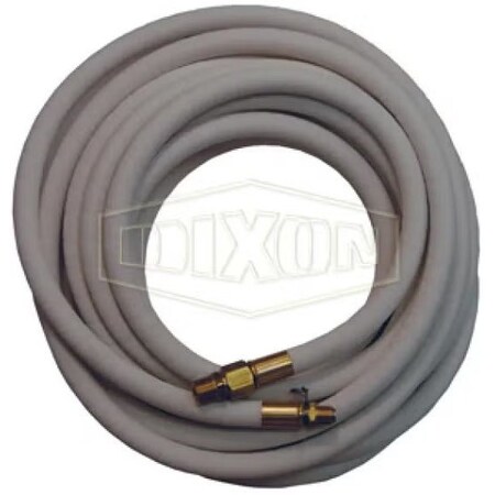 Dixon Hot Water Washdown Hose, 5/8 in, 50 ft L, 250 psi, Chlorobutyl, Domestic SWDSHOSE50
