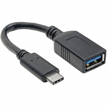 Tripp Lite series U428-C6N-F USB Type-C to USB Type-A Adapter Cable, M/F, USB-IF, 6 in. U428-C6N-F