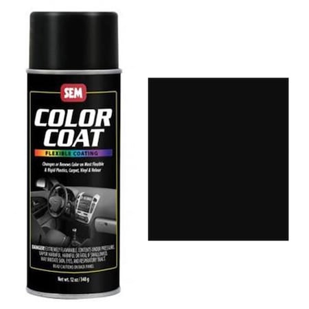 Sem Products 15233 Color Coat- Gloss Black, Aerosol SE334794