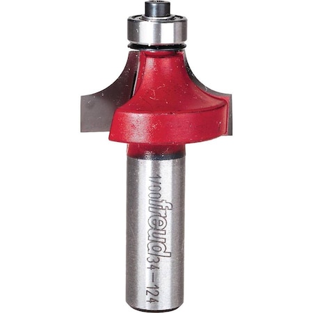 Diablo Freud 1-1/4 in. D X 3/8 in. X 2-5/8 in. L Carbide Rounding Over Router Bit 34-124