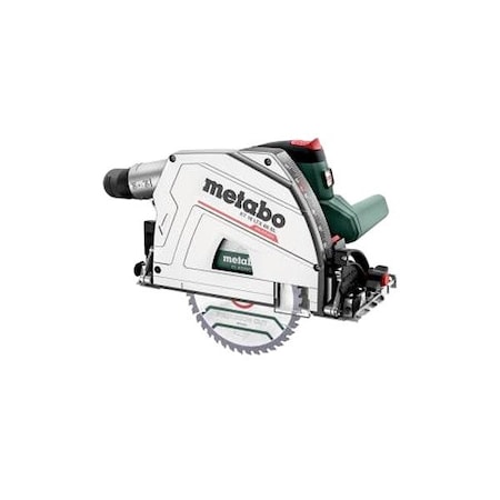 Metabo Track Saw, 6.5 in Dia, 5000 RPM KT 18 LTX BL 66
