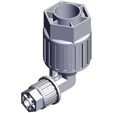 Smc High Purity Tube Fitting, Reducer, PFA LQ3E5A-R3