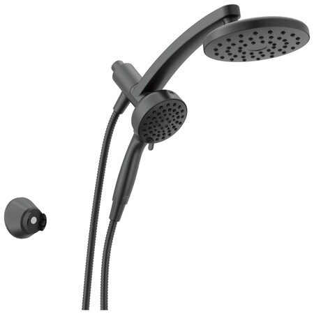 Delta Universal Showering Components Pivotpro 3-In-1 Combination Shower In Matte Black 75649BL