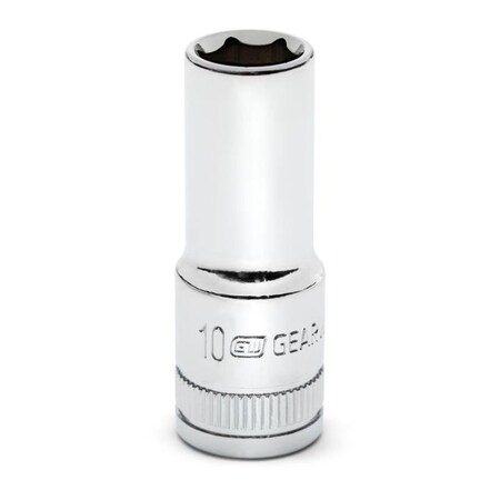 Gearwrench Mid Lenght Socket, 3/8Dr, 6Pt, 10mm 80392S-06