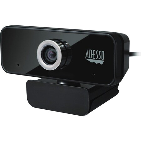 Adesso CyberTrack 6S Webcam - 8 Megapixel - 30 fps - USB 2.0 - TAA Compliant CyberTrack 6S