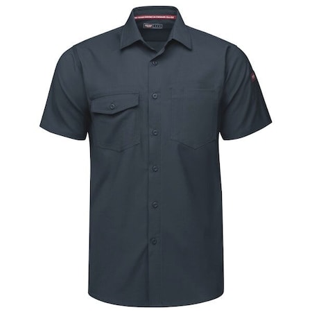 Red Kap Men's Work Shirt, Blue, L TSM2AC