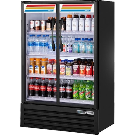 True Refrigeration RefrigeratedMerchandiser, Black, 54-7/8inH TVM-36SL-HC~VM03