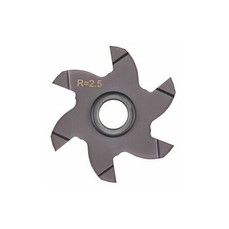Garant Radius Milling Insert, Reverse Machining, 2.5mm Radius 217282 2,5