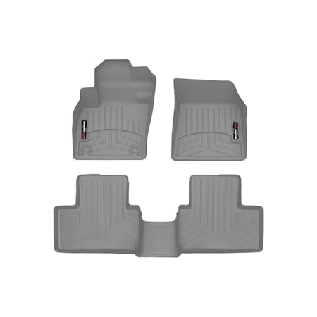 Weathertech Grey, Front and Rear Floorliners 4617691-4614192