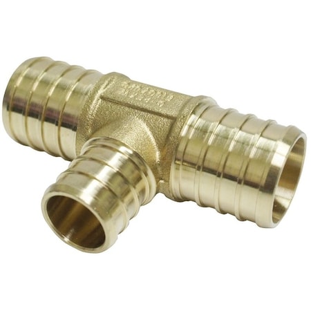 Apollo Valves Fitting Pex Tee 1X1X3/4 Brass APXT1134