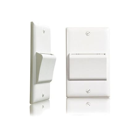 Legrand WallPlate, Decorator-Rocker, White, Plastic HS-WPL-W