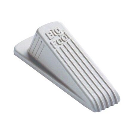Big Foot Door Wedge, Vulcanized Rubber, Beige, 1-1/4"H x 2"W 913