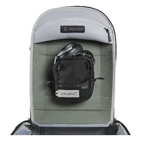 Pelican Organization Pouch, Black, 2 in H VZPH-TRVL
