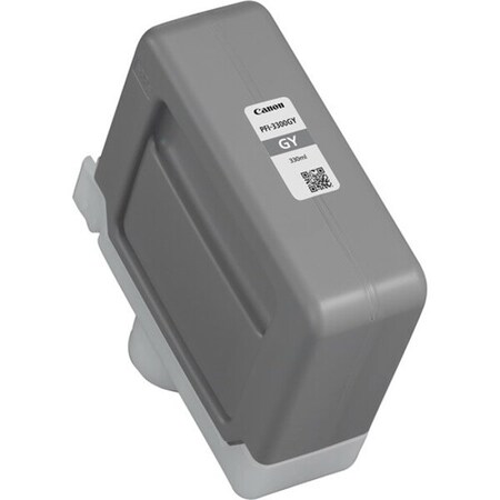 Canon PFI-3300GY imagePROGRAF PRO-2600, PRO-4600, PRO-6600 Gray Pigment Ink Tank 330ml 6437C001