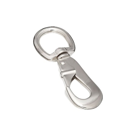 National Hardware 3105BC Series Snap Hook, 165 lb Working Load, Zinc, Nickel N222-851