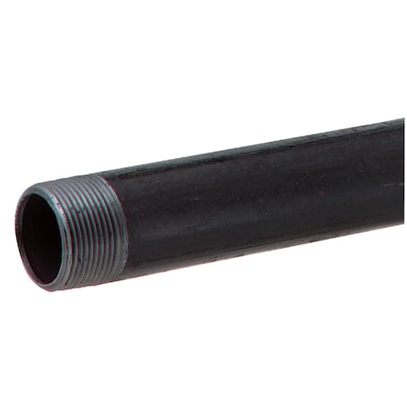 Southland 1-1/4'' x 18'' Carbon Steel Threaded Black Pipe 586-180DB