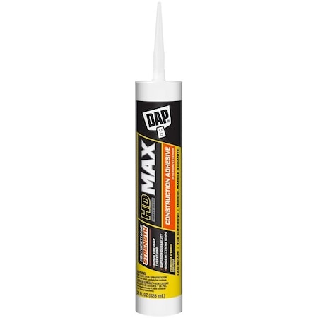 Dap 27512 Heavy-Duty Adhesive, White, 28 oz 7079827512