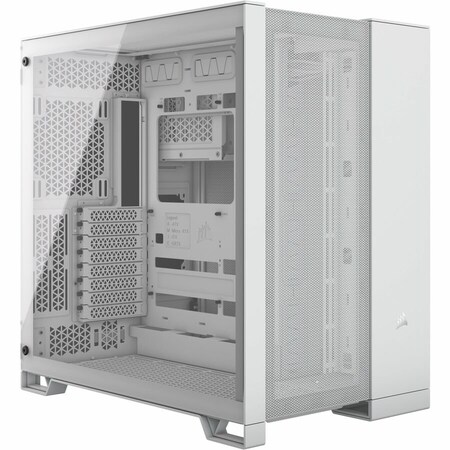 Corsair 6500D AIRFLOW Mid-Tower Dual Chamber PC Case - White CC9011260WW