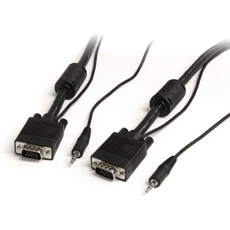 Startech.Com 15 ft Coax High Resolution Monitor VGA Cable with Audio HD15 M/M MXTHQMM15A