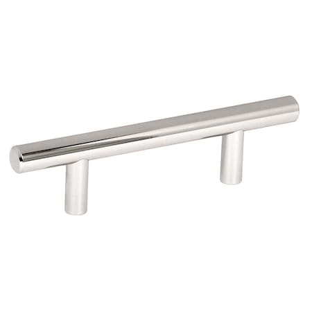 Amerock Bar Pulls 3 in 76 mm Center-to-Center Polished Nickel Cabinet Pull, 10PK 10BX40515PN