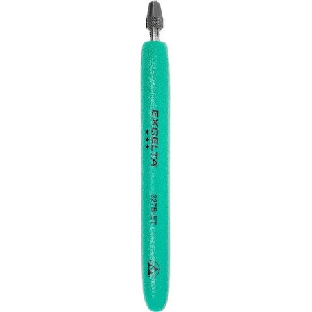 Excelta Pin Vise, 4.5" L, Brass 227B-ET