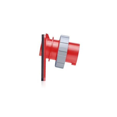 Leviton Industrial Grade Inlet, Watertight, 20 Amp, 480 Volt 320B7W