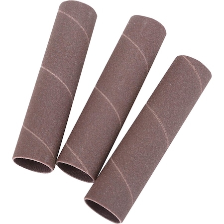 Grizzly 1" Dia. x 4-1/2" A/O Hard Sanding Sleeve, 150 Grit, 3PK H5444