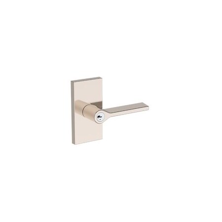 Baldwin Residential Door Levers Keyed Entry Reversible Lifetime Bright Nickel ENANACFR055SMC