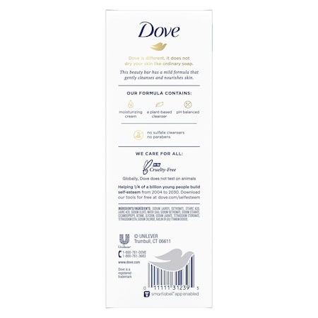Dove Sensitive Skin Beauty Bar Soap, 19.02 Ounce, 9PK 64361836