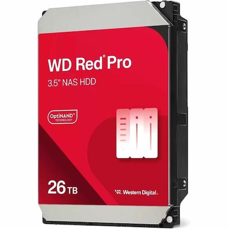Western Digital Red Pro 26 TB Hard Drive - 3.5" Internal - NAS Device Supported - 72000rpm WD260KFGX
