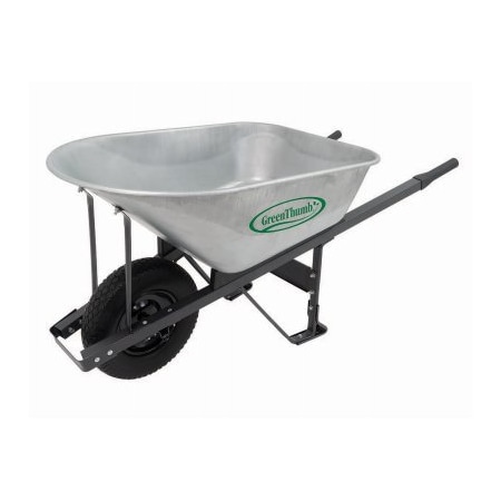 Ames Companies The 6CUFT GALV Wheelbarrow 10000-04086