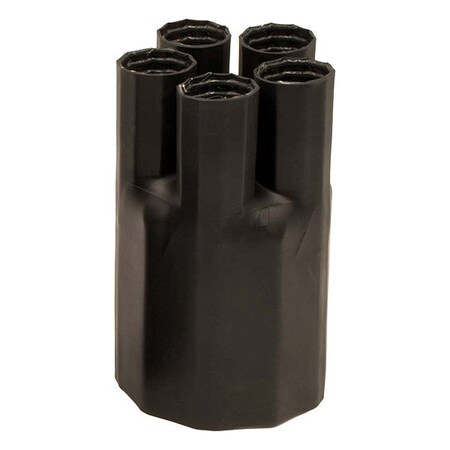 Electriduct Heat Shrink Breakout Boots, 2:1 I.D. Shrink Ratio, 3.93 in I.D. Before Shrinking, 7.7 in HSB-5-4.0-10PK