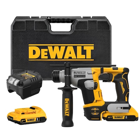 Dewalt Cordless Rotary Hammer Kit, 1,100 bpm DCH172D2