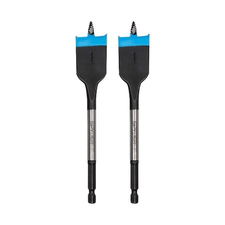 Spyder Stinger Spade Bit 1'' X 6'', 2PK 11033