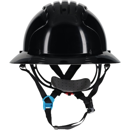 Pip HardHat, FullBrim, JSPEvolution, Black 280-EV6262-CH-11
