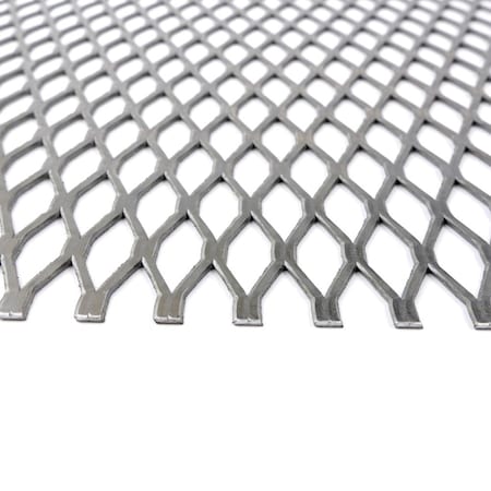 Usa Industrials A36 No. 9 Carbon Steel Expanded - Flattened - 0.120in Thick x 12in Wide x 12in Long ESHT-A36-0.12X12-12