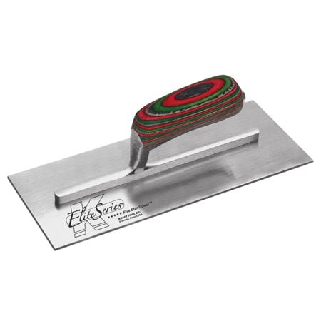 Kraft Tool Plaster Trowel, 12"L, Carbon Steel, Square PLE468