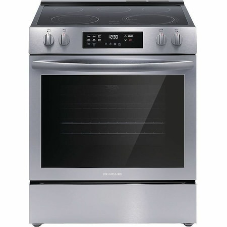 Frigidaire Electric Range, Silver, 36 3/8" H FCFE3083AS