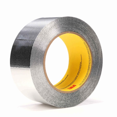 3M Foil Tape, Aluminum, Silver, 60 yd L, 2 in W 34383