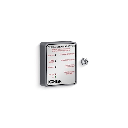 Invigoration Series Digital steam adapter Polished Chrome